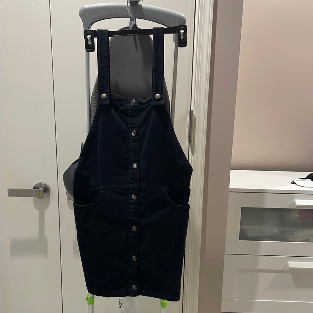 Zara Black Sleeveless Halter Mini Dress